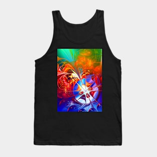 Fractal mix Tank Top